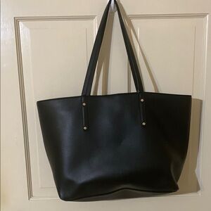 Elegant Black Tote Bag